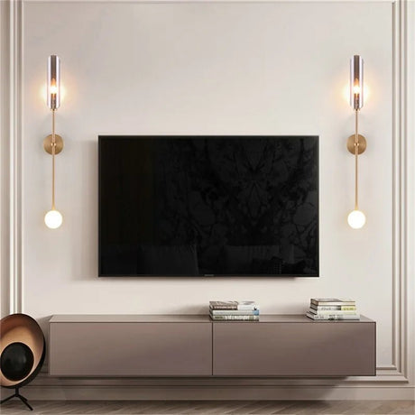 Creative Gold Nordic Wall Lamp - Hans Lumiere