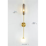 Creative Gold Nordic Wall Lamp - Hans Lumiere