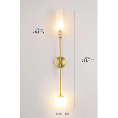 Creative Gold Nordic Wall Lamp - Hans Lumiere