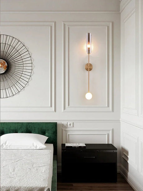 Creative Gold Nordic Wall Lamp - Hans Lumiere
