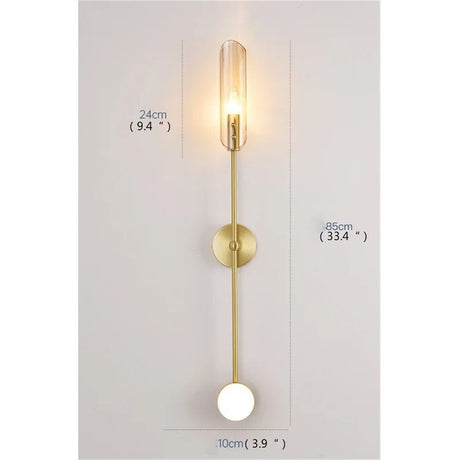 Creative Gold Nordic Wall Lamp - Hans Lumiere
