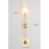 Creative Gold Nordic Wall Lamp - Hans Lumiere