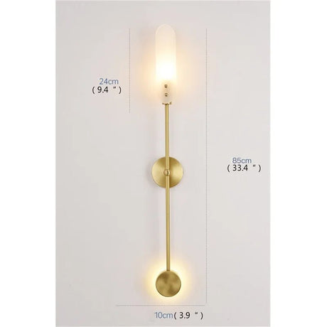 Creative Gold Nordic Wall Lamp - Hans Lumiere