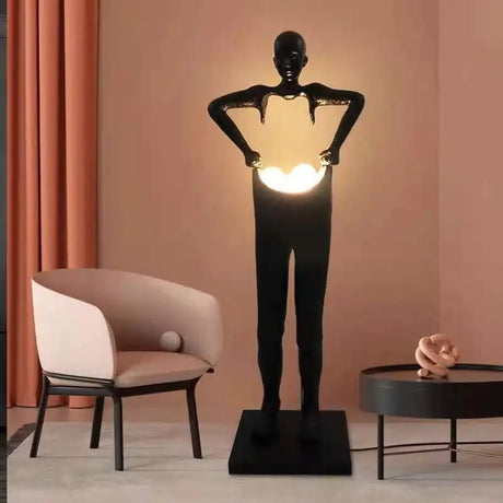 Creative Humanoid Art Sculpture Dance Goddess Decoration Lamp - Hans Lumiere