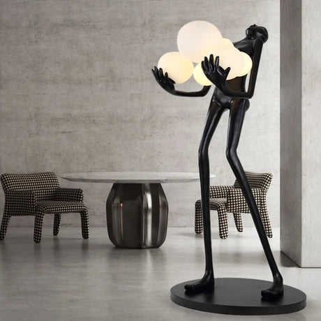 Creative Humanoid Art Sculpture Dance Goddess Decoration Lamp - Hans Lumiere