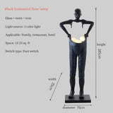Creative Humanoid Art Sculpture Dance Goddess Decoration Lamp - Hans Lumiere