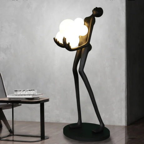 Creative Humanoid Art Sculpture Dance Goddess Decoration Lamp - Hans Lumiere
