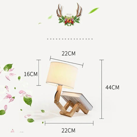 Creative LED Table Lamp For Reading - Hans Lumiere