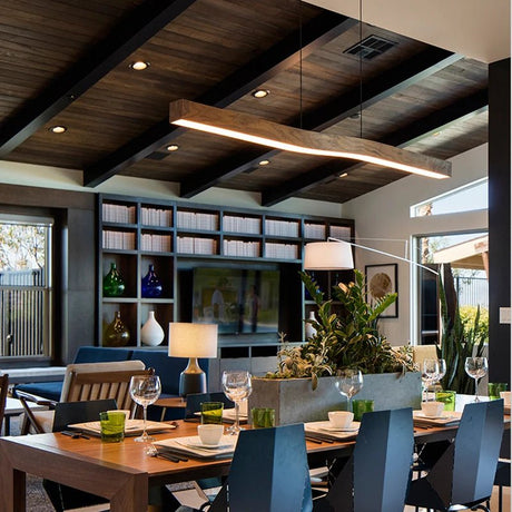 Creative Luxury Design Dimmable Long Strip Office Lighting - Hans Lumiere