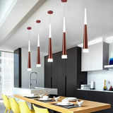 Creative Modern Long Barrel Ceiling Chandelier - Hans Lumiere