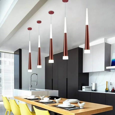 Creative Modern Long Barrel Ceiling Chandelier - Hans Lumiere