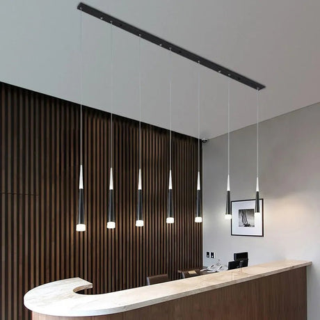 Creative Modern Long Barrel Ceiling Chandelier - Hans Lumiere