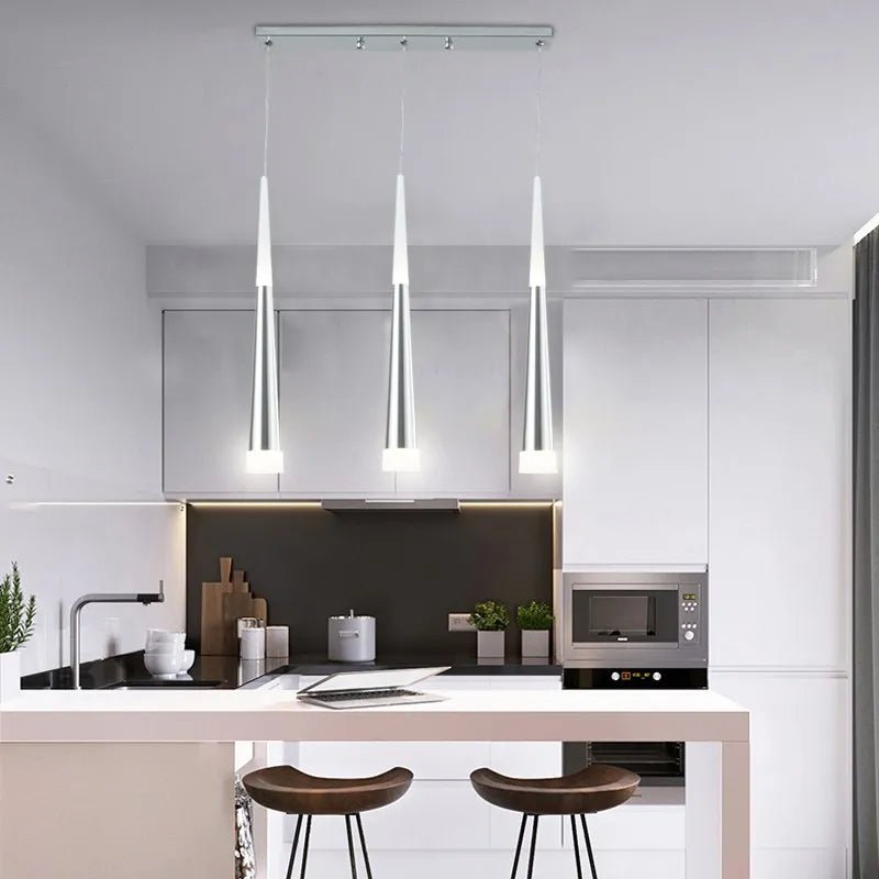 Creative Modern Long Barrel Ceiling Chandelier - Hans Lumiere