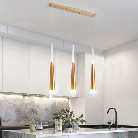 Creative Modern Long Barrel Ceiling Chandelier - Hans Lumiere