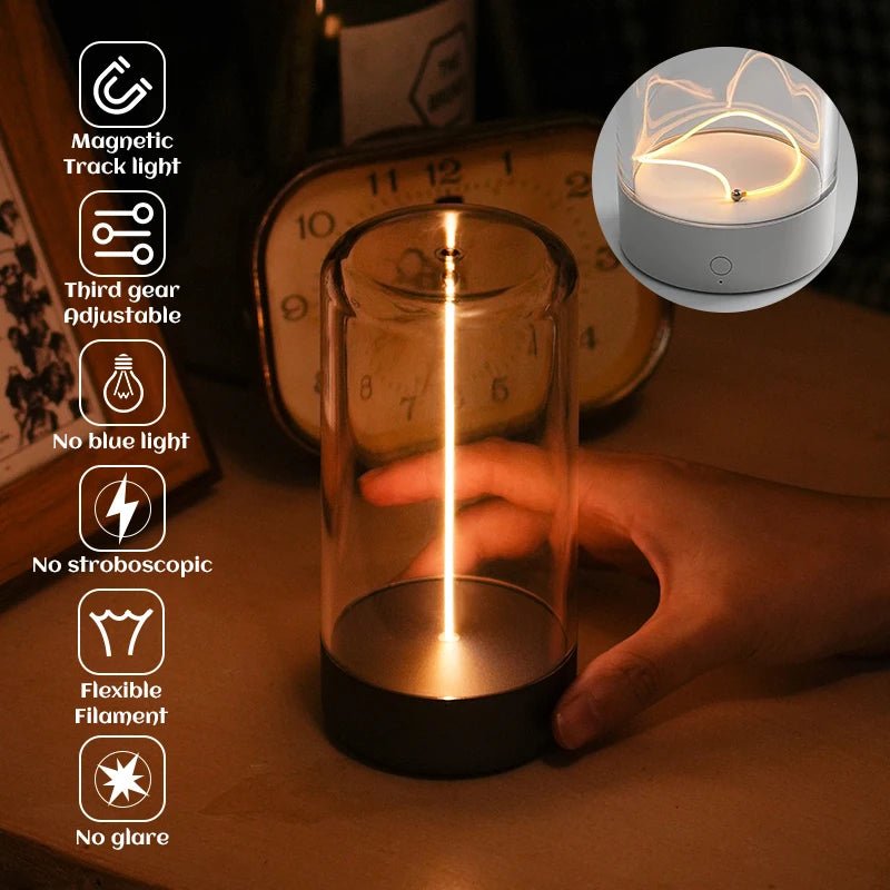 Creative Mood Magnetic LED Rechargeable Atmosphere Lamp - Hans Lumiere