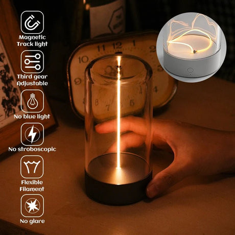 Creative Mood Magnetic LED Rechargeable Atmosphere Lamp - Hans Lumiere
