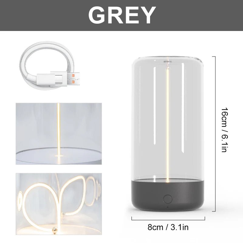 Creative Mood Magnetic LED Rechargeable Atmosphere Lamp - Hans Lumiere