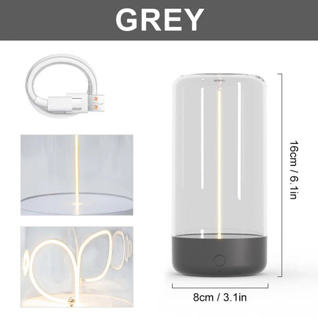 Creative Mood Magnetic LED Rechargeable Atmosphere Lamp - Hans Lumiere
