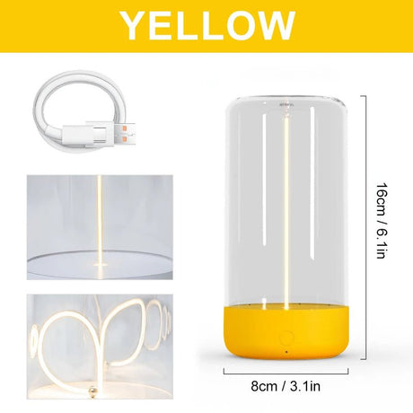 Creative Mood Magnetic LED Rechargeable Atmosphere Lamp - Hans Lumiere