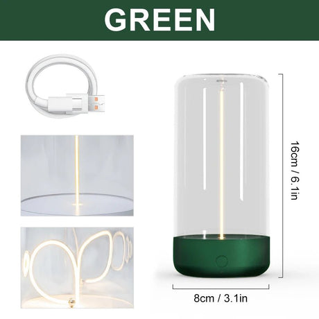 Creative Mood Magnetic LED Rechargeable Atmosphere Lamp - Hans Lumiere