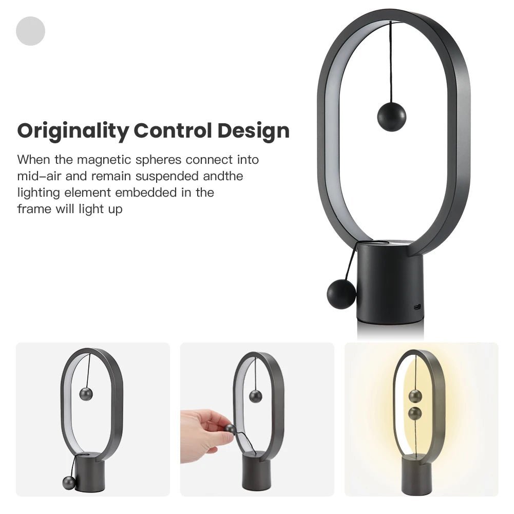 Creative Night Light USB LED Table Lamp - Hans Lumiere
