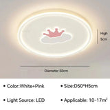 Creative Nordic Cartoon LED Ceiling Light - Hans Lumiere