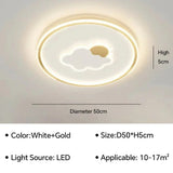 Creative Nordic Cartoon LED Ceiling Light - Hans Lumiere