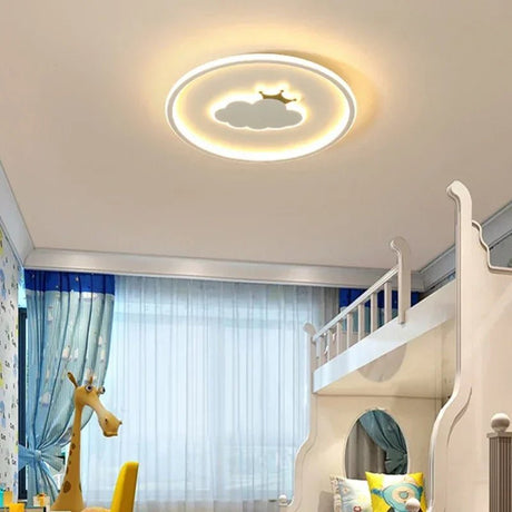 Creative Nordic Cartoon LED Ceiling Light - Hans Lumiere