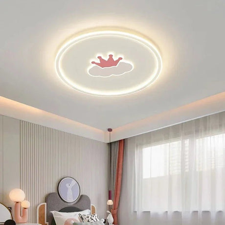 Creative Nordic Cartoon LED Ceiling Light - Hans Lumiere