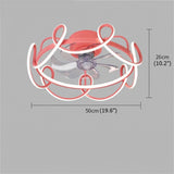 Creative Nordic Ceiling Fan With Lights And Remote Control - Hans Lumiere