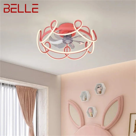 Creative Nordic Ceiling Fan With Lights And Remote Control - Hans Lumiere