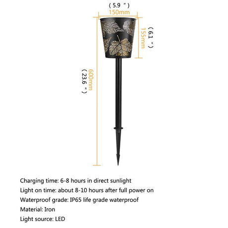 Creative Outdoor Solar Lawn Light - Hans Lumiere