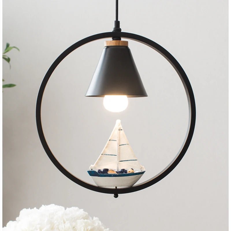 Creative Resin Doll Pendant Light - Hans Lumiere