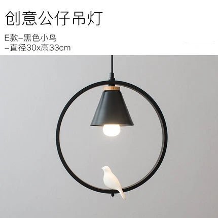 Creative Resin Doll Pendant Light - Hans Lumiere