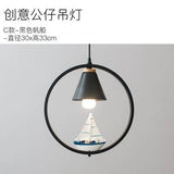 Creative Resin Doll Pendant Light - Hans Lumiere