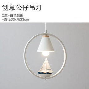 Creative Resin Doll Pendant Light - Hans Lumiere
