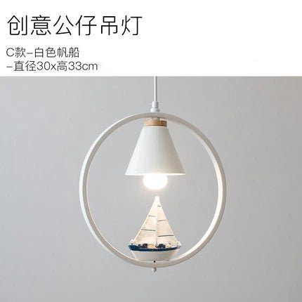 Creative Resin Doll Pendant Light - Hans Lumiere