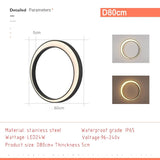 Creative Round Moon Outdoor Lamp - Hans Lumiere