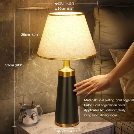 Creative Touch Dimming Table Lamp - Hans Lumiere