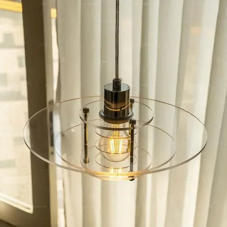 Creative UFO Danish Designer Acrylic Chandelier - Hans Lumiere