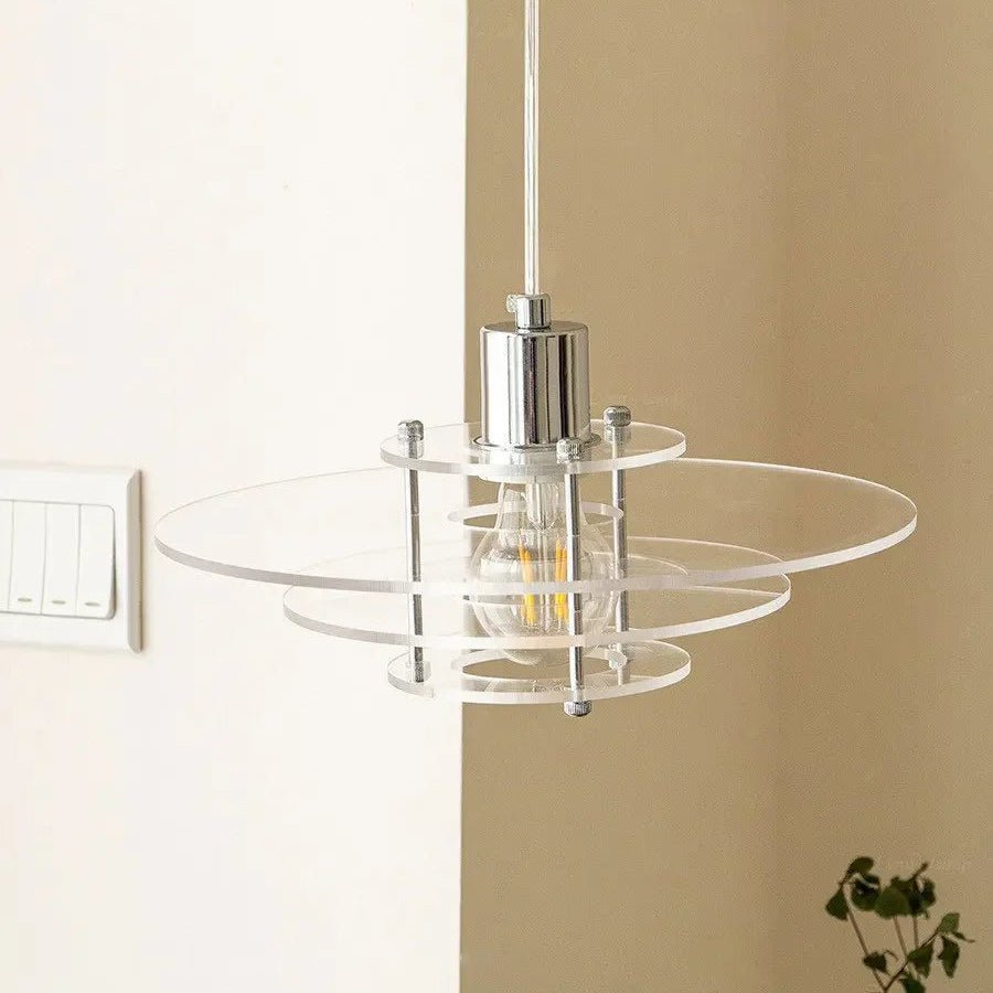 Creative UFO Danish Designer Acrylic Chandelier - Hans Lumiere