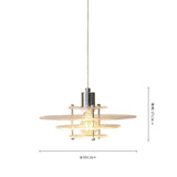 Creative UFO Danish Designer Acrylic Chandelier - Hans Lumiere