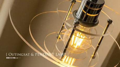 Creative UFO Danish Designer Acrylic Chandelier - Hans Lumiere