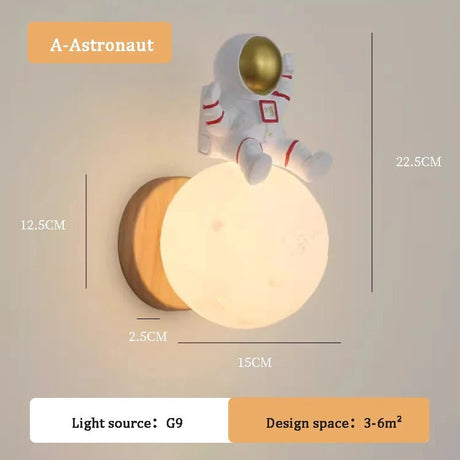 Cute Bear & Rabbit Children's Room Wall Lamps - Hans Lumiere