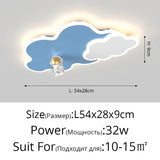Cute Cartoon Cloud plane LED Ceiling Light - Hans Lumiere