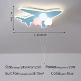 Cute Cartoon Cloud plane LED Ceiling Light - Hans Lumiere