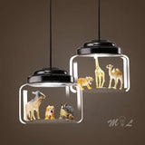 Cute Decor LED Glass Fixture Lamps - Hans Lumiere