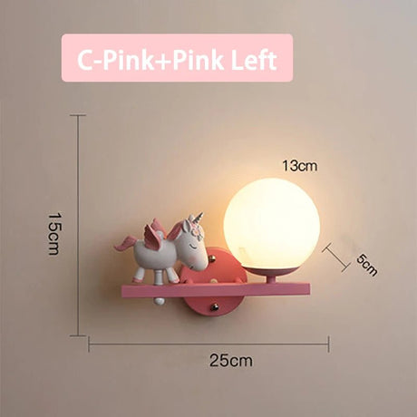 Cute Holding Rabbit Children's Room Wall Lamp - Hans Lumiere
