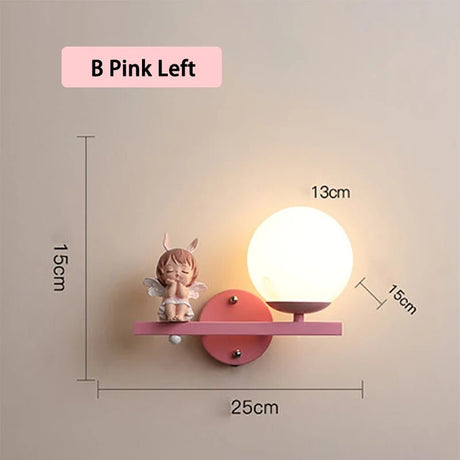 Cute Holding Rabbit Children's Room Wall Lamp - Hans Lumiere