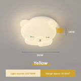 Cute Nightcap Bear Children's Room Ceiling Lamp - Hans Lumiere